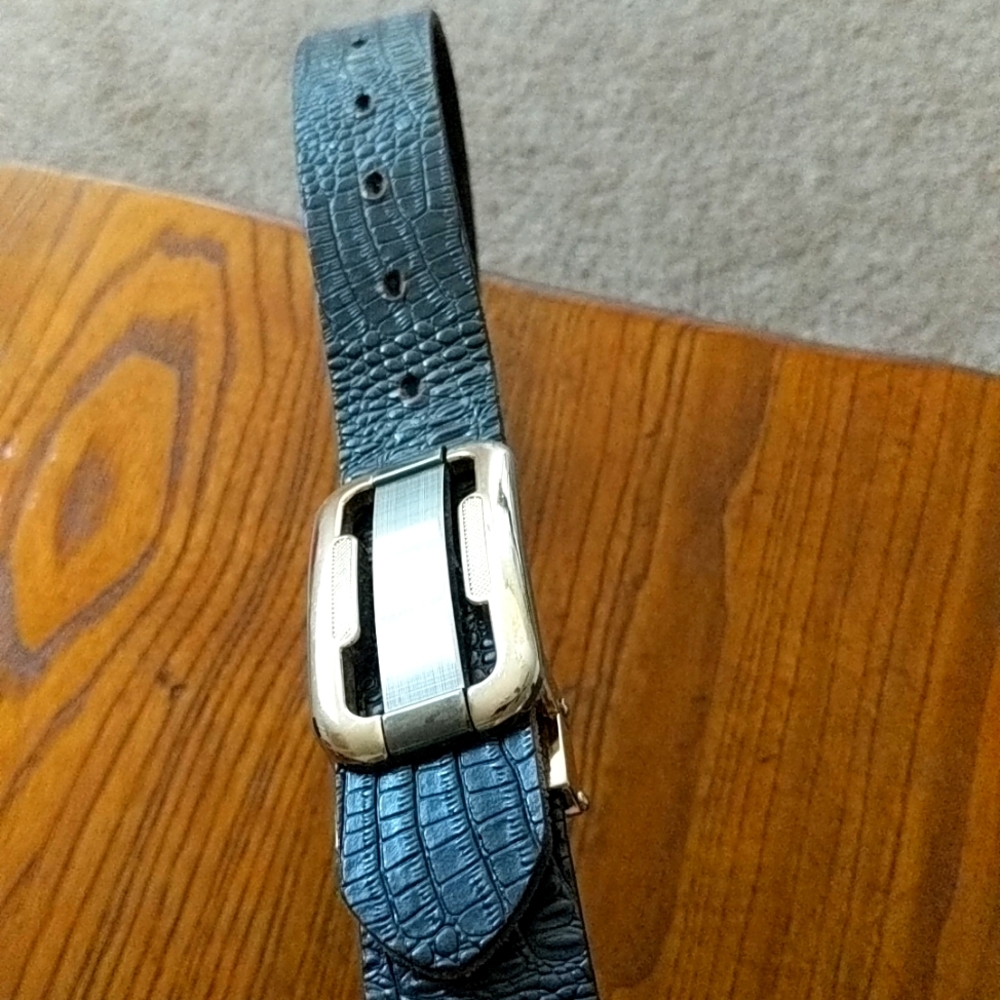 Men leather belt used once